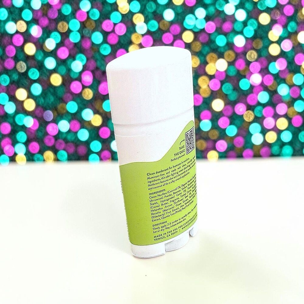 Curie Natural Deodorant Stick in White Tea 2 oz Brand New Without Box - Picture 3 of 9